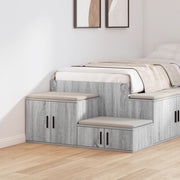 Armadio di Stoccaggio  Grigio Sonoma 127x41x40 cm Legno ingegnerizzato