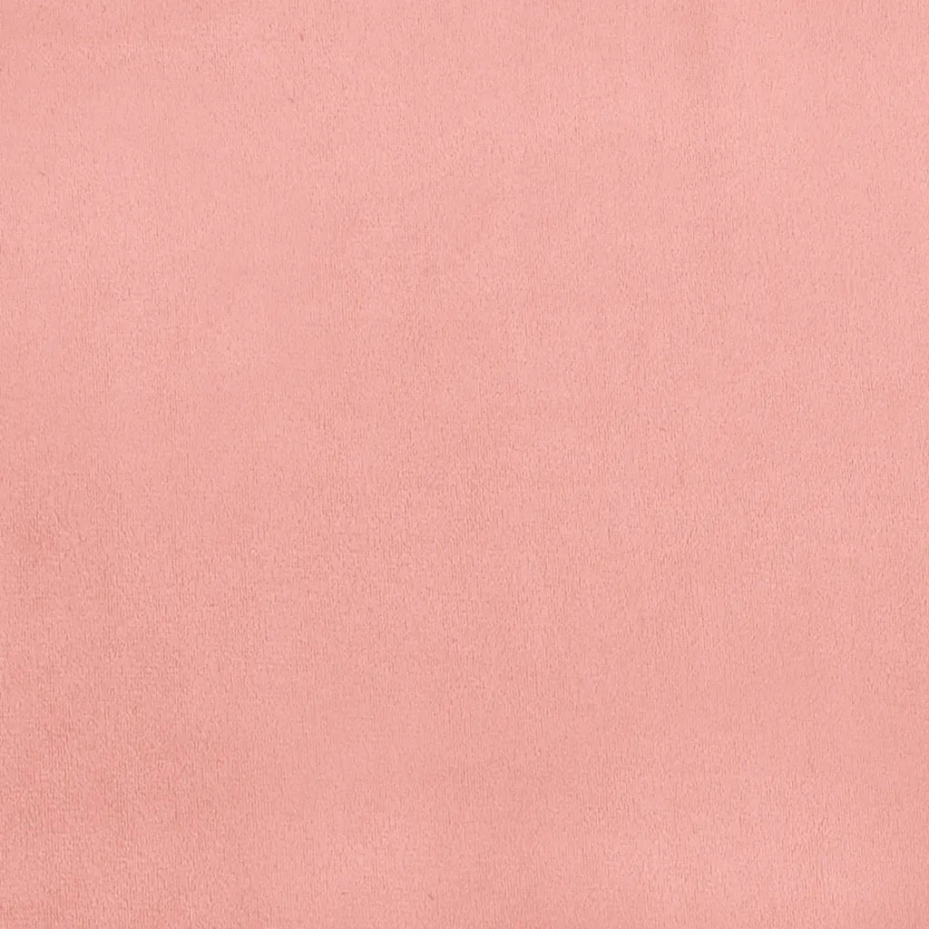 Testiera ad Orecchio Rosa 183x23x118/128 cm in Velluto