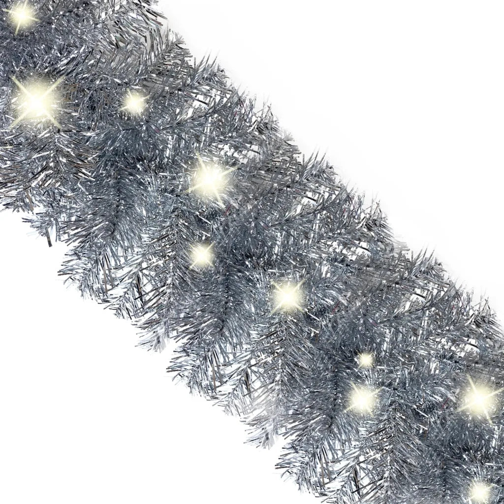Ghirlanda Natalizia con Luci a LED 10 m Argento CFW3301677