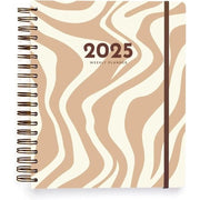 Agenda 2024 2025 Torta di Marmo - 17 Mesi Calendario - Pianificatore Settimanale 24 25 - Calendario Settimanale - Organizzatore Appuntamenti