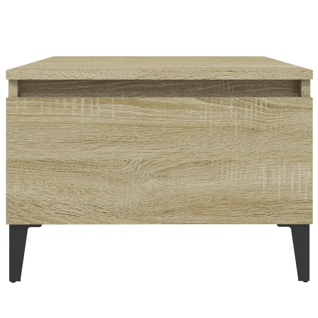 Tavolino-Tavolino da soggiorno-Tavolo Rovere Sonoma 50x46x35 cm in Legno Multistrato 302254
