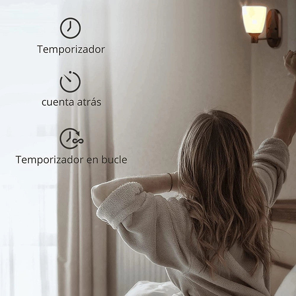 Trade Shop - Interruttore Wifi Smart Home Switch 2 Vie Timer Alexa Google Home Sonoff Mini R2 -