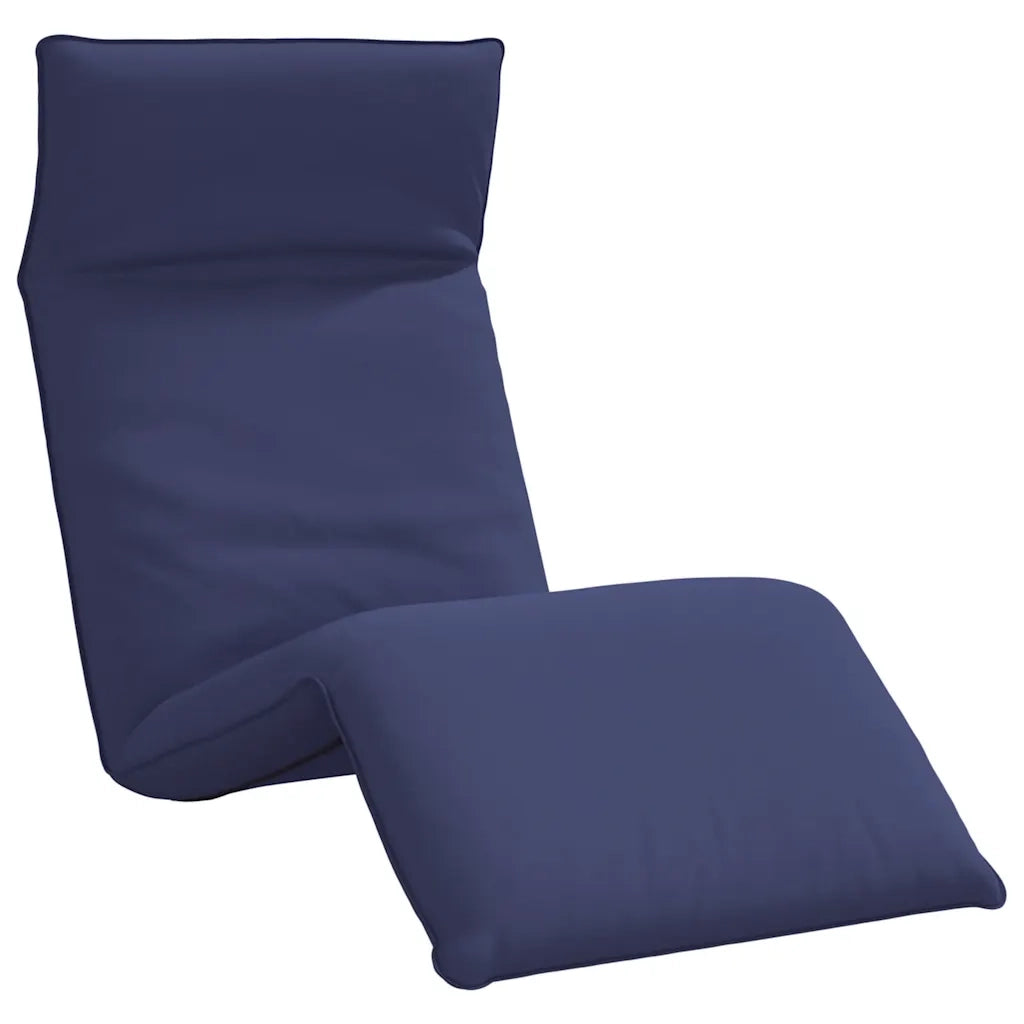Lettino Pieghevole Blu Marino 175x54x8,5 cm in Tessuto Oxford 4019768