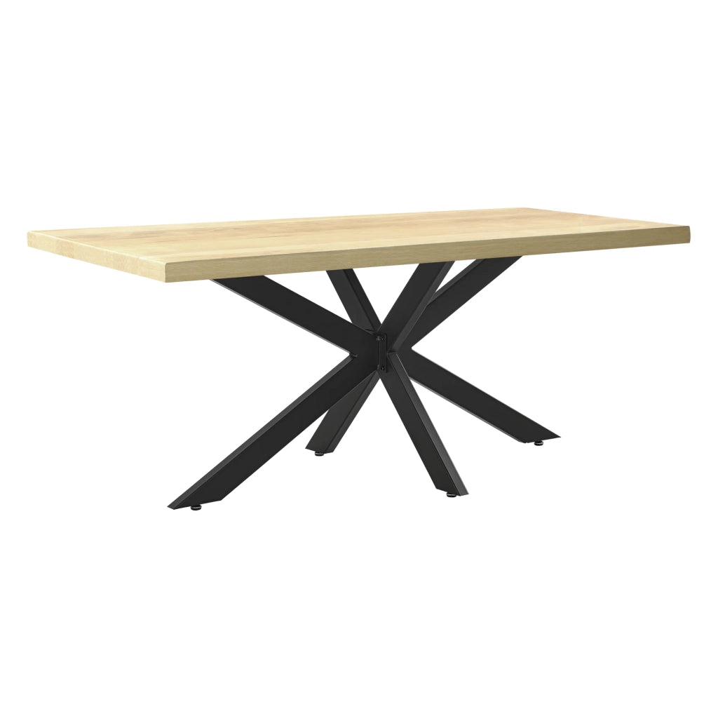 Gamba per tavolo acciaio ferro 120 x 68 x 71 cm nero opaco 03_0008074