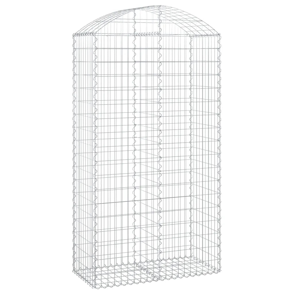 Cesto Gabbione ad Arco 100x50x180/200 cm Ferro Zincatocod mxl 103377