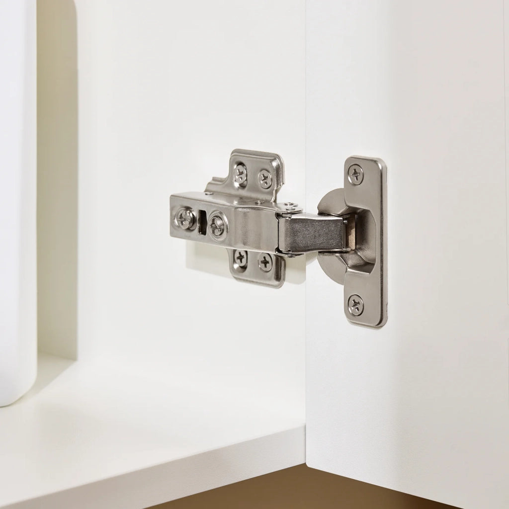SoBuy Mobile Sottolavabo con 1 Anta, Armadietto Bagno, Mobile Sospeso con Lavabo, Mobiletto Salvaspazio, Marrone, 40x22x56 cm BZR196-BR