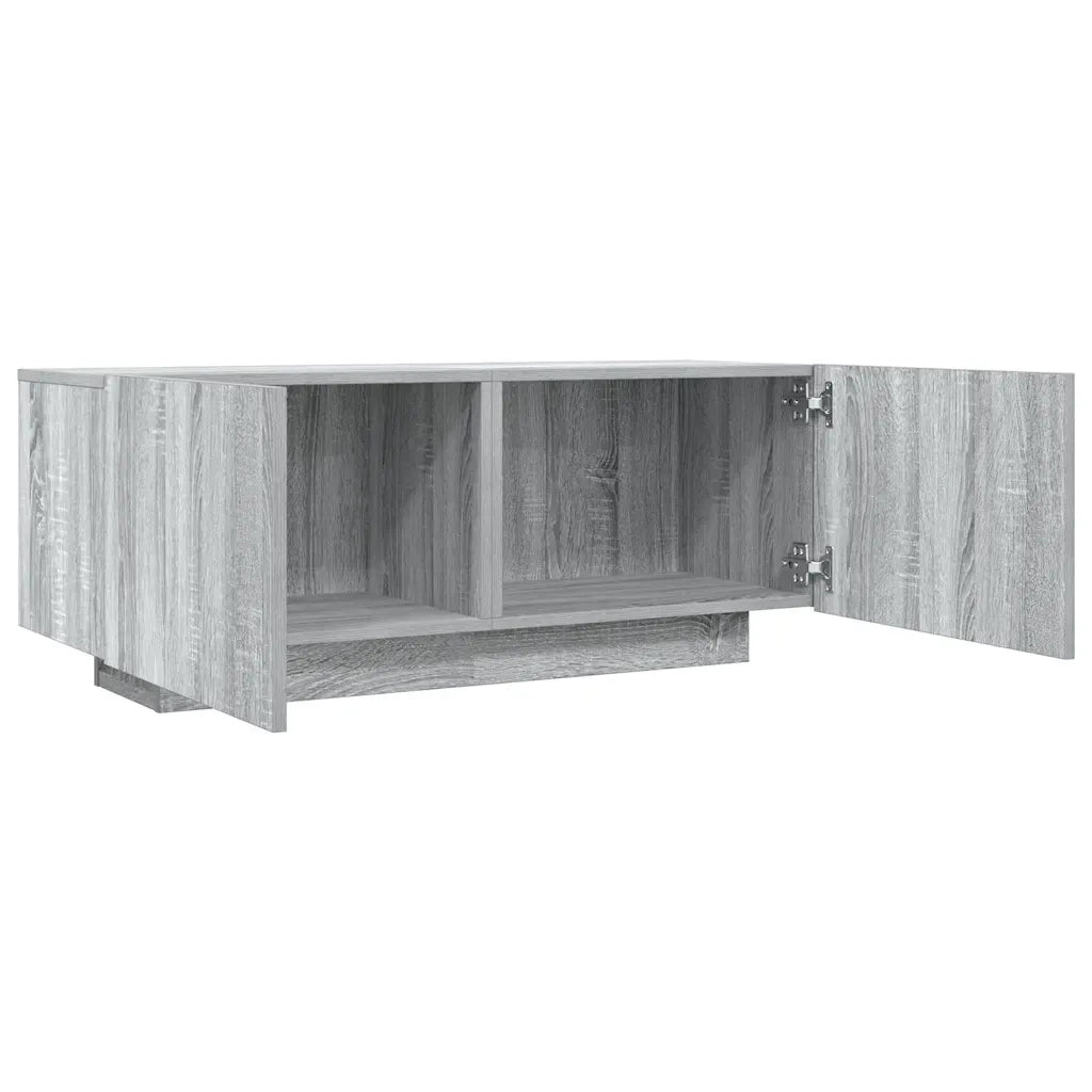 Mobile TV Grigio Sonoma 100x35x40 cm in Legno Multistrato 815718