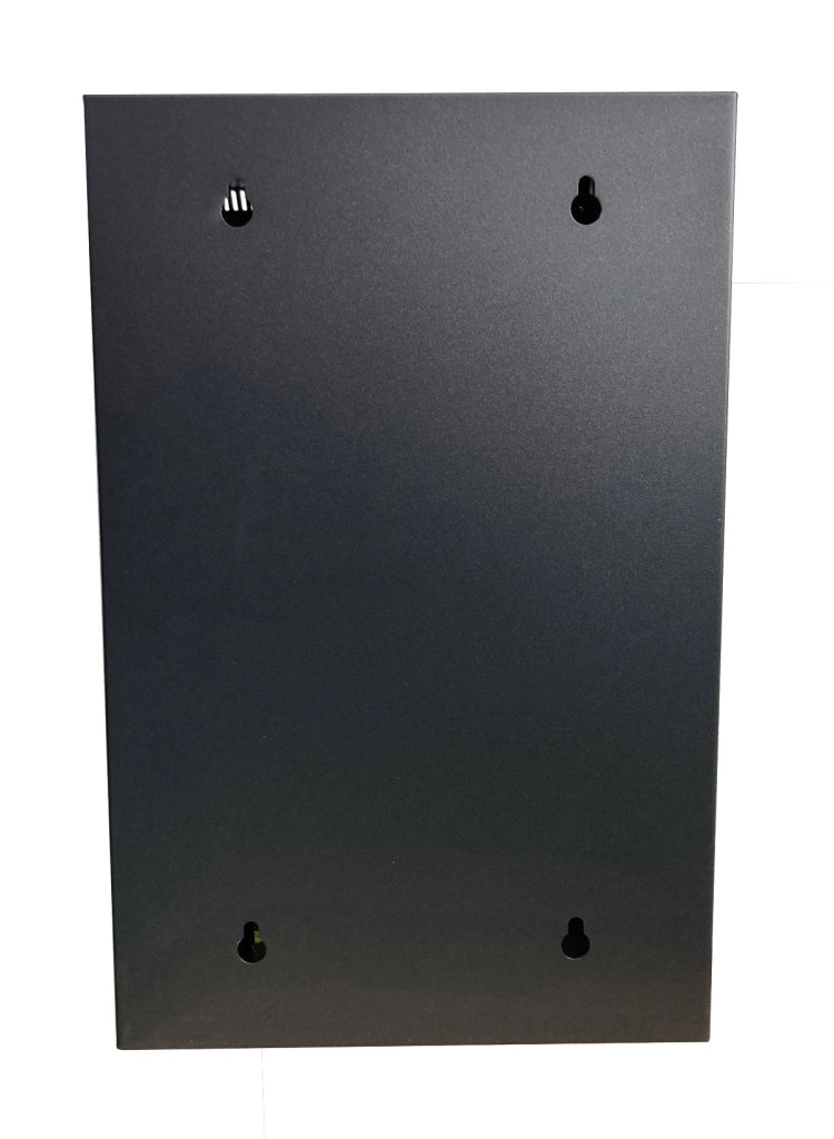 Armadio Rack 10'' a Muro 9 Unità Pannelli Asportabili Nero