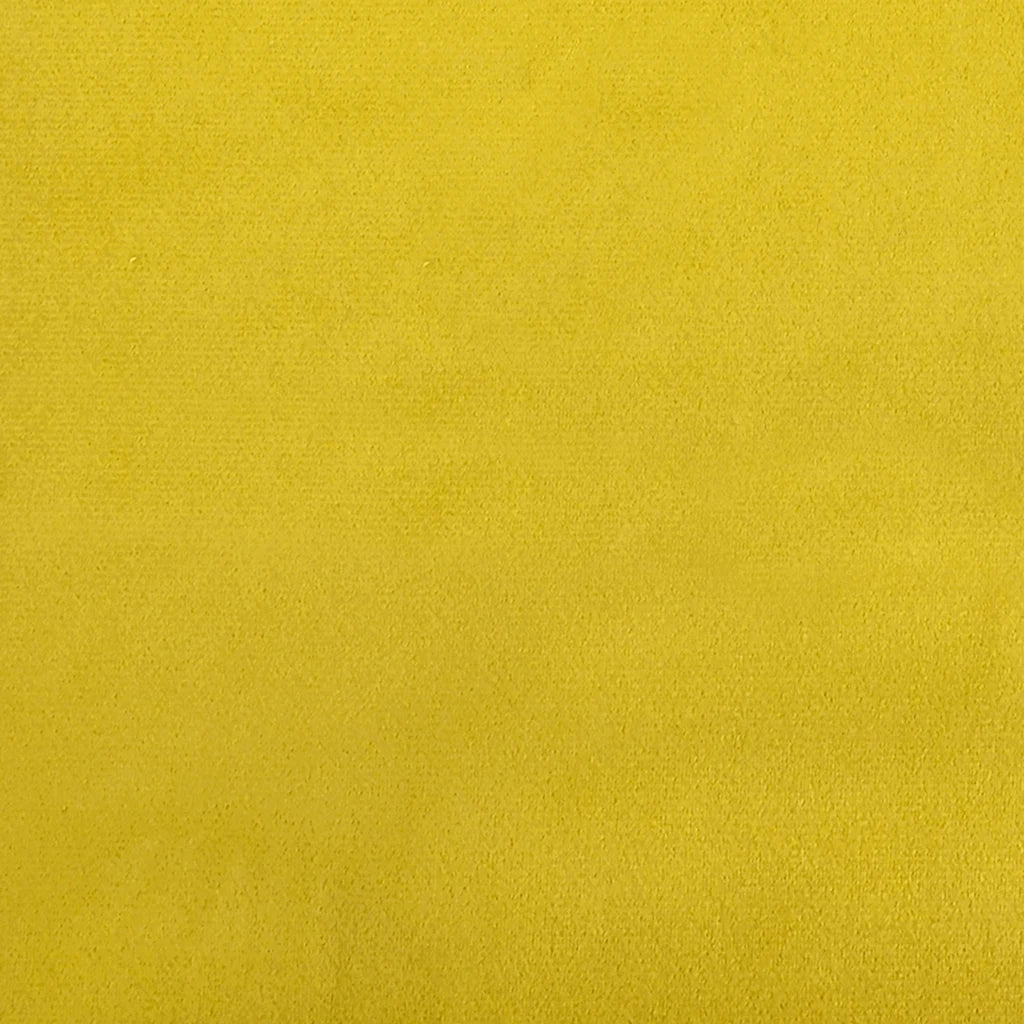 Sgabello da Bar Giallo Senape in Velluto 335323