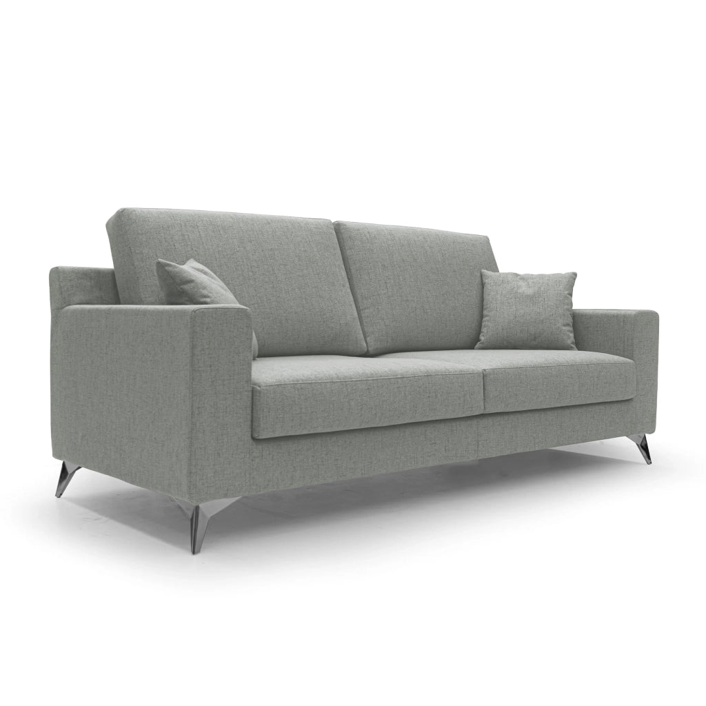 Michael Divano in tessuto impermeabile antimacchia T03 166 cm grigio chiaro
