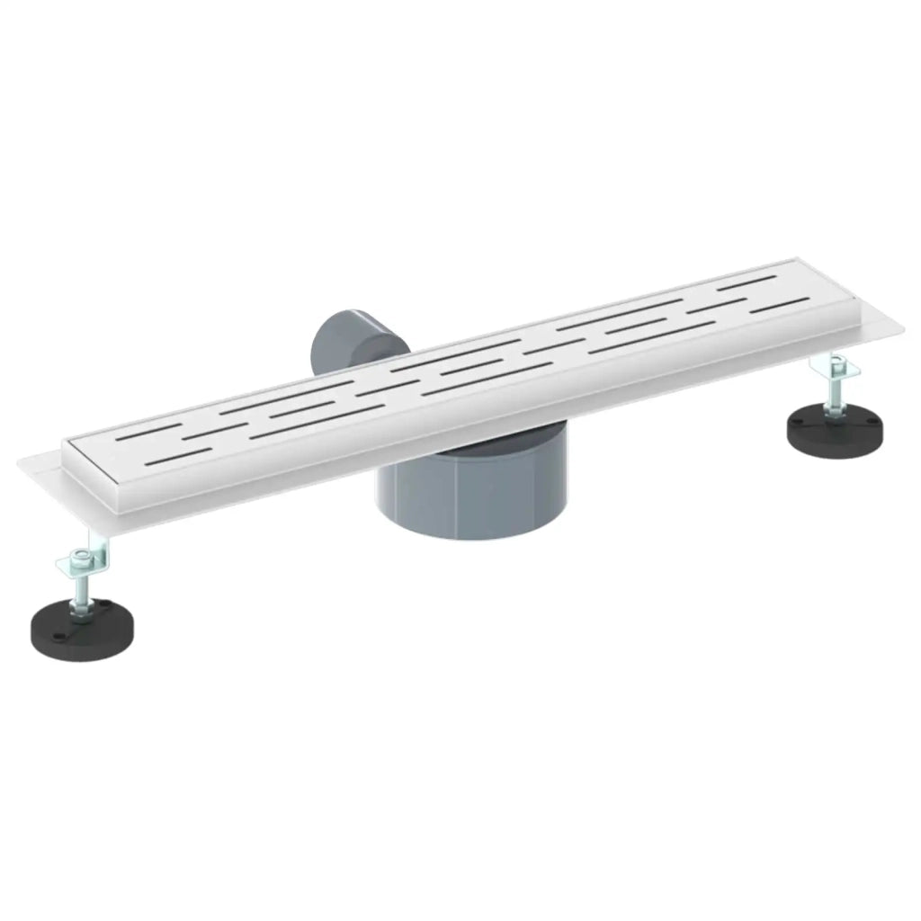 Scarico doccia con copertura in vetro e sifone a 360° 50 cm