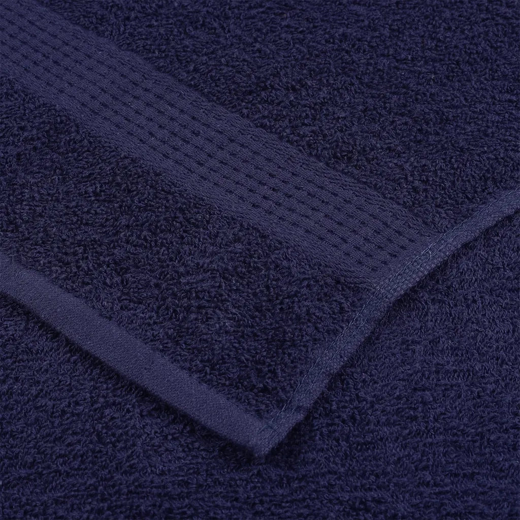 Asciugamani per ospiti FROGN 4 pz | Teli per bagno Blu navy 30x50 cm 360 g/m2