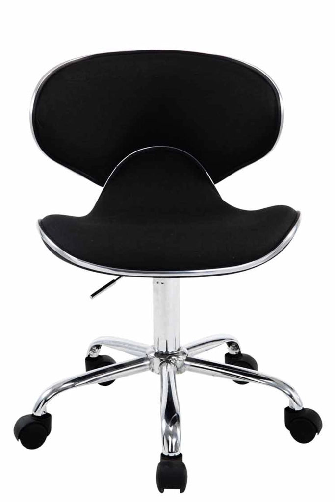 Sgabello da Lavoro LAS VEGAS V2 in tessuto nero