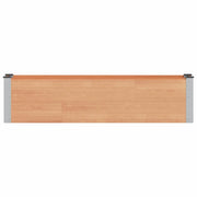 Fioriere | Cassetta per fiori | Letto rialzato da giardino Marrone 150 x 30 x 36 cm