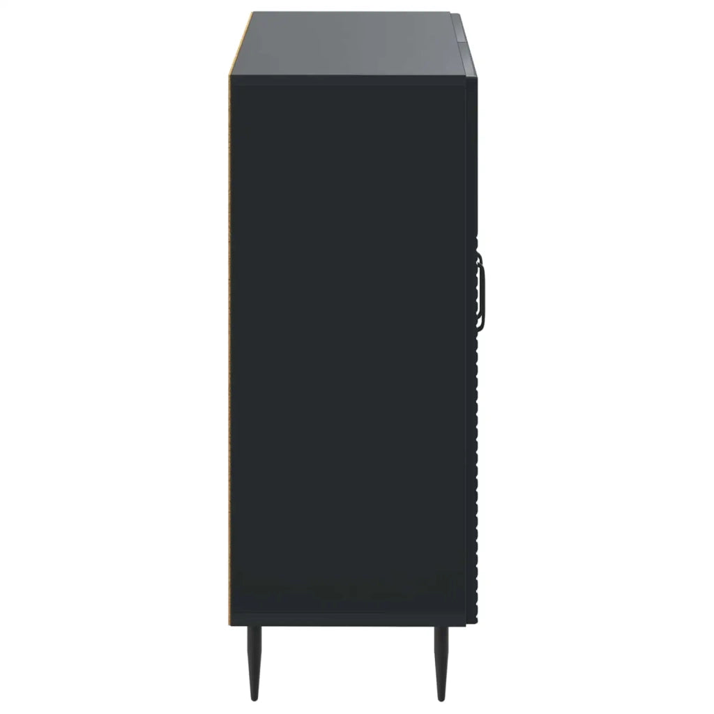 Mobiletto da Bagno HAARLEM Nero 59,5 x 31 x 80 cm 896836