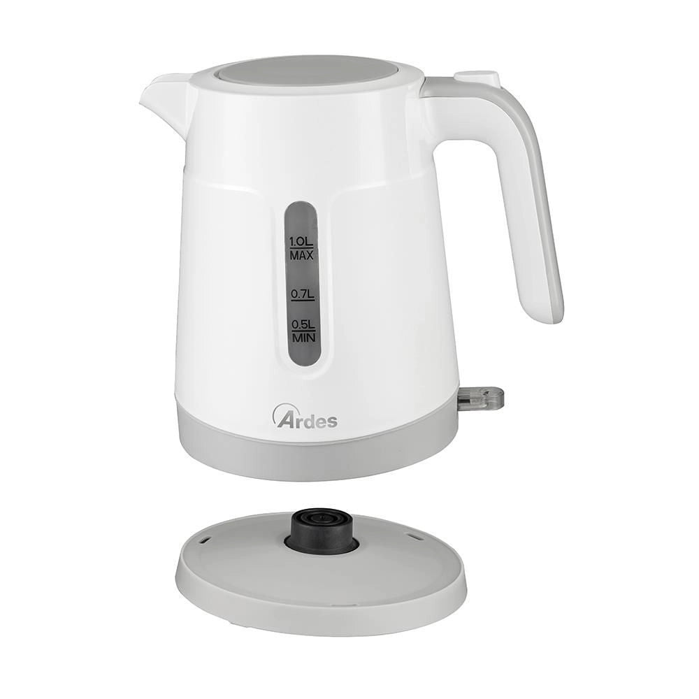 Ardes ARBOL01 bollitore elettrico 1 L 2200 W Bianco