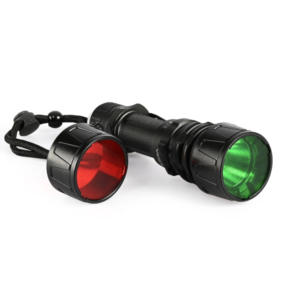 Torcia tattica LED 20W 2000lm 650m IP68 Videx AT265