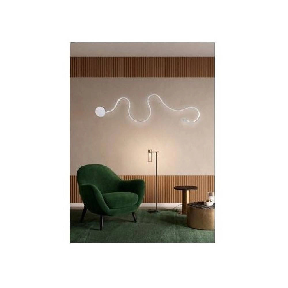 Trade Shop - Applique Led 28 W Lampada Parete A Nastro Bianco Luce Calda Fredda Naturale E69-b -