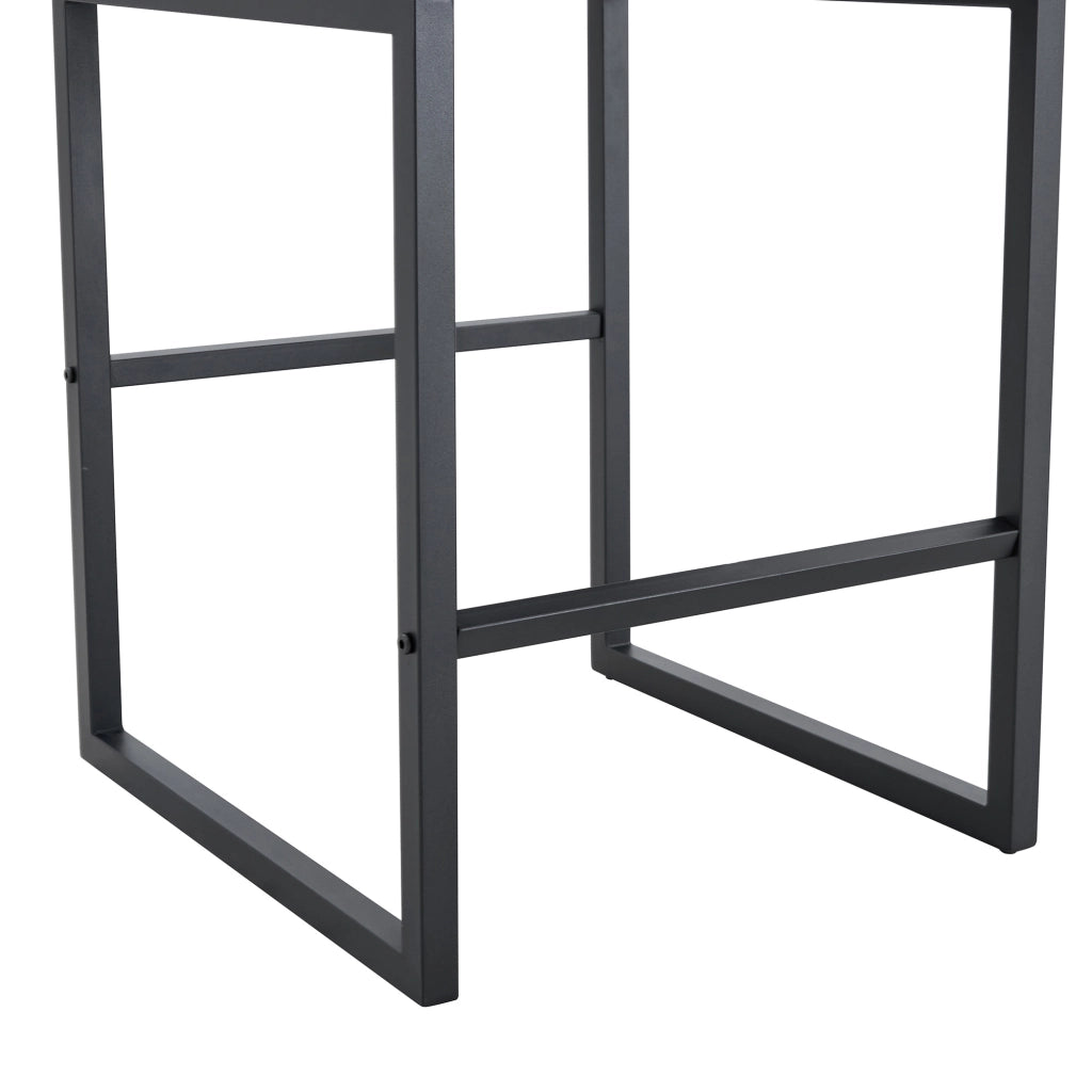 Set 2 Sedie da pranzo design moderno ¨C MINIMAL ¨C bianco, gambe in metallo nero