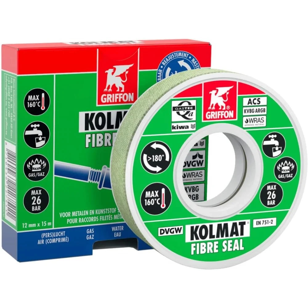 Griffon france sarl 6300531 - rotolo di nastro kolmat in fibra,
