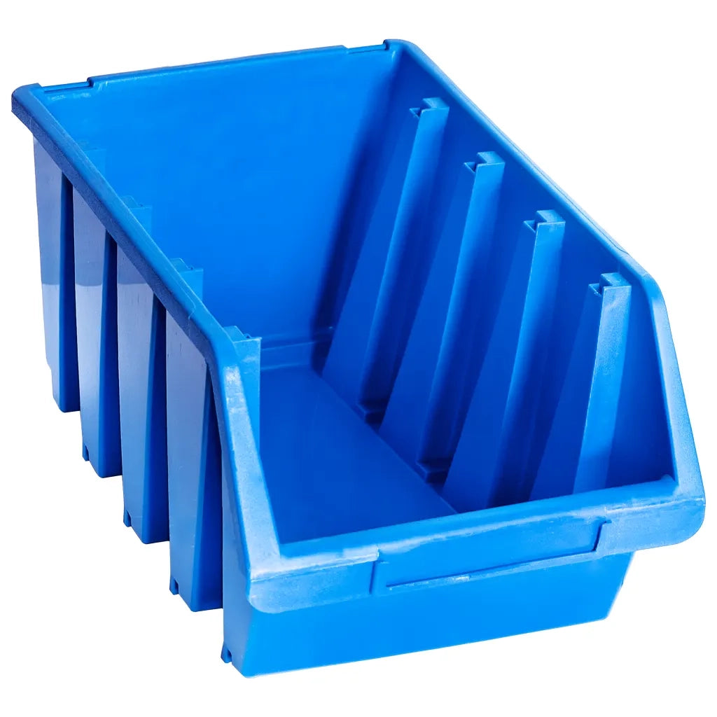Contenitori Impilabili 14 pz Blu in Plastica 146286