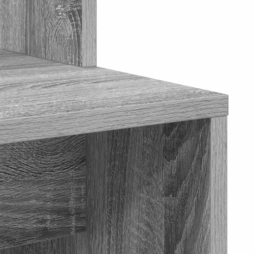 Scrivania Grigio Sonoma Legno ingegnerizzato 869343