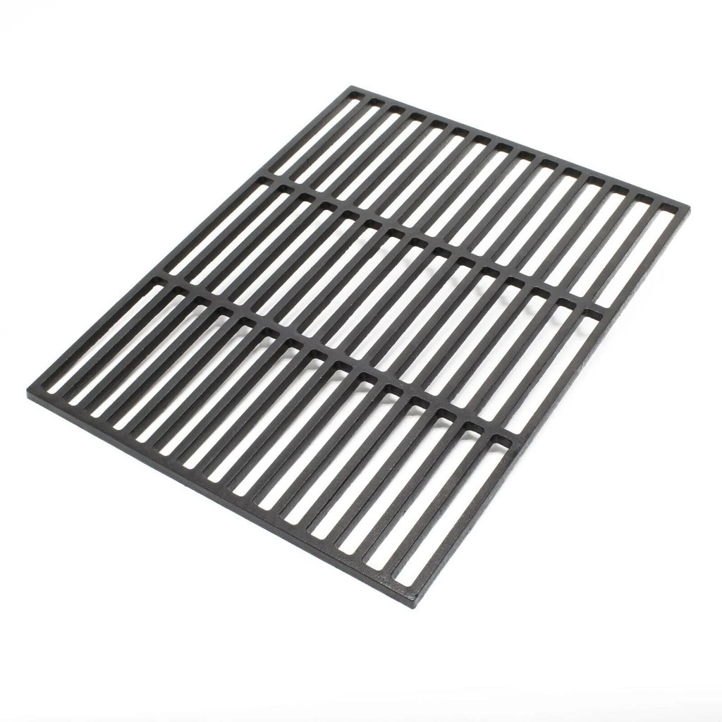Griglia quadrata in acciaio inox 45 x 35 cm griglia in ghisa 16_0001854