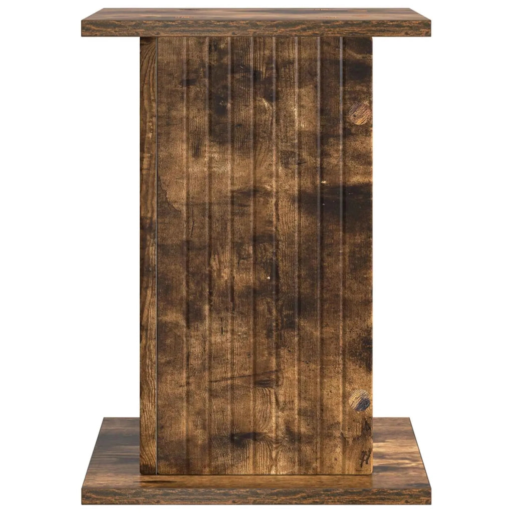 Supporto per piante 2 pcs Rovere Fumo 30,5 x 30 x 43 cm