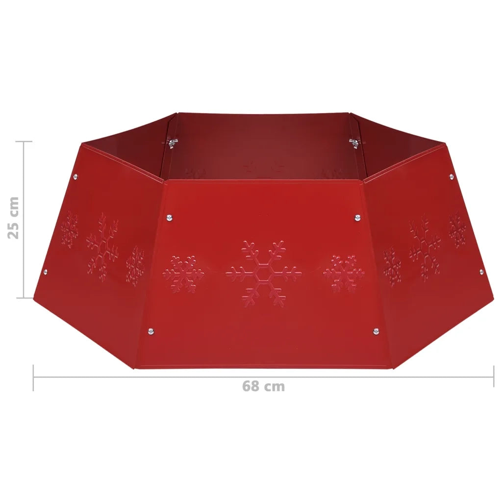 Gonna per Albero di Natale Rossa ?68x25 cm CFW7842120