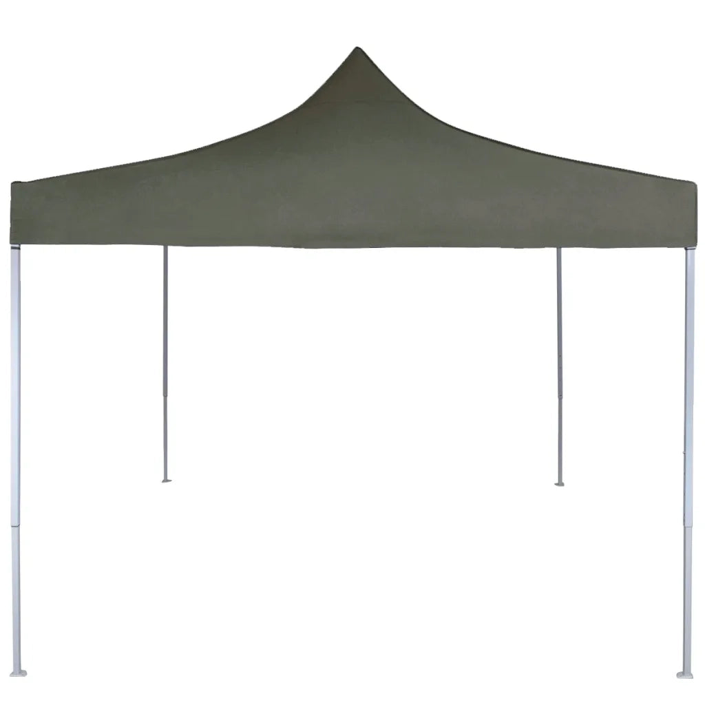 Gazebo | Pergolato Professionale Pieghevole 2x2m in Acciaio Antracite