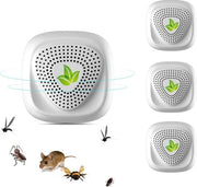 Sistema di Difesa Ultrasuoni contro Topi e Ratti - Repellente elettronico per insetti indoor - insetti, scarafaggi, formiche, ragni