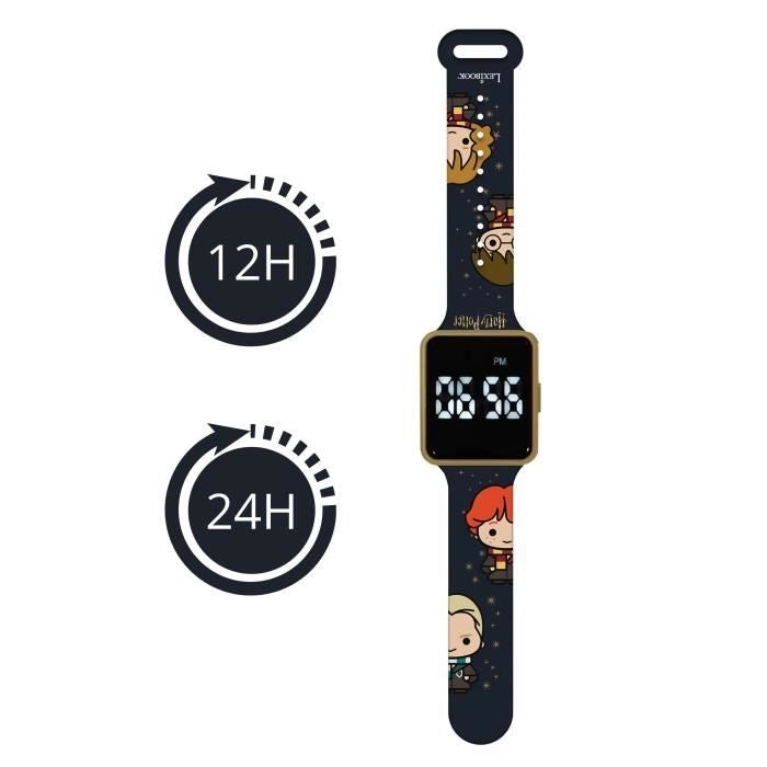 Lexibook - Harry Potter - Orologio LED connesso - Bracciale regolabile