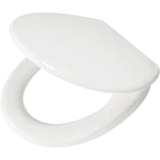 Tiger eton sedile per wc, acciaio inox, duroplast, bianco, 37,5