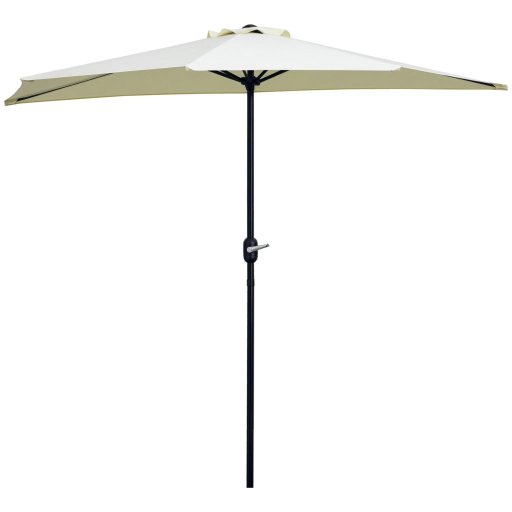 Ombrellone Demi ? 2,6 m ¨C zephmum ¨C beige acciaio poliester