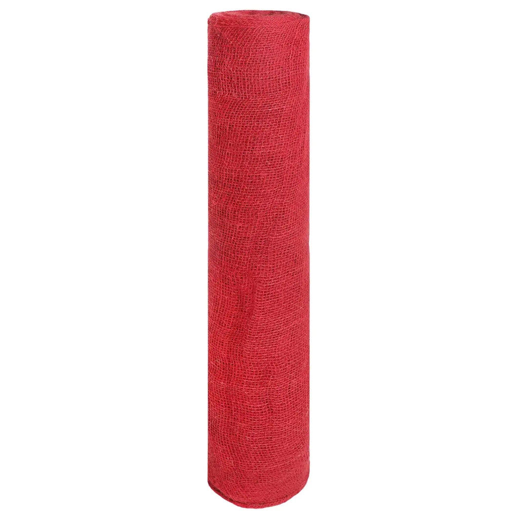 Rotolo di Juta 160 x 1000 cm Rosso 42012061