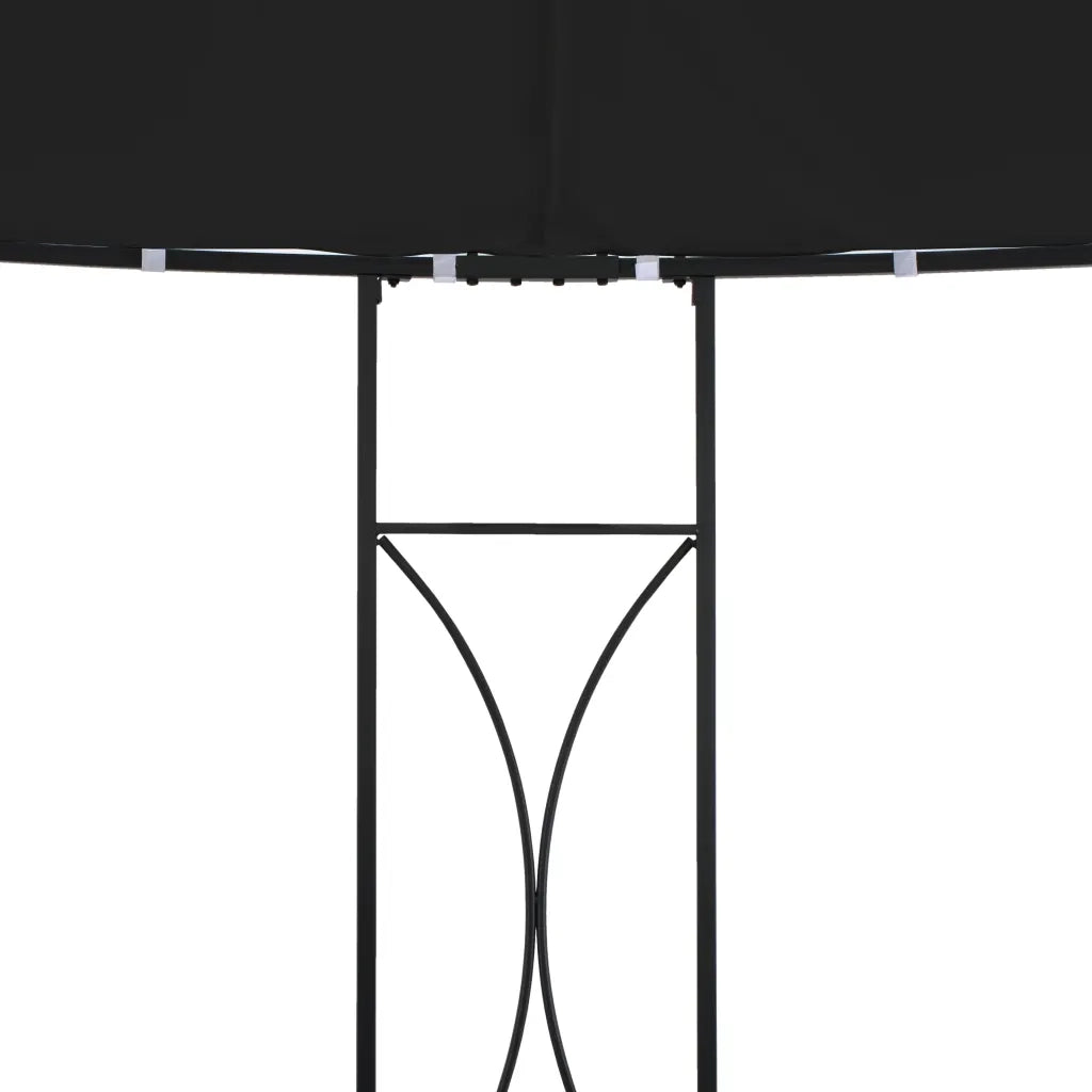 Gazebo 300x290 cm Antracite Rotondo 310031