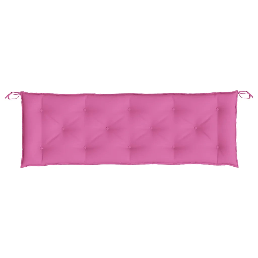 Cuscini per Panca da Giardino 2 pz Rosa 150x50x7 cm in Tessuto 361714