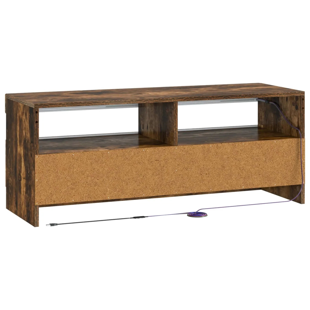 Mobile TV LED Rovere Fumo Legno ingegnerizzato 897870