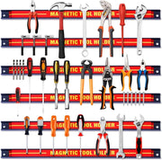 GIANTEX Portautensili Magnetici, Set di Barre Magnetiche, Scaffale per Atrezzi da Parete, Contenitore degli Attrezzi, Organizzatore per Accessori, Supporto per Attrezzi, Portata 10 kg/Barra