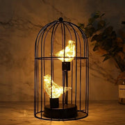 Lampada Decorativa per Volatili Funziona con Batterie 34 cm Alto Infrarossi - Luce Bianco Caldo - Soggiorno Camera da Letto Cucina Natale Matrimonio