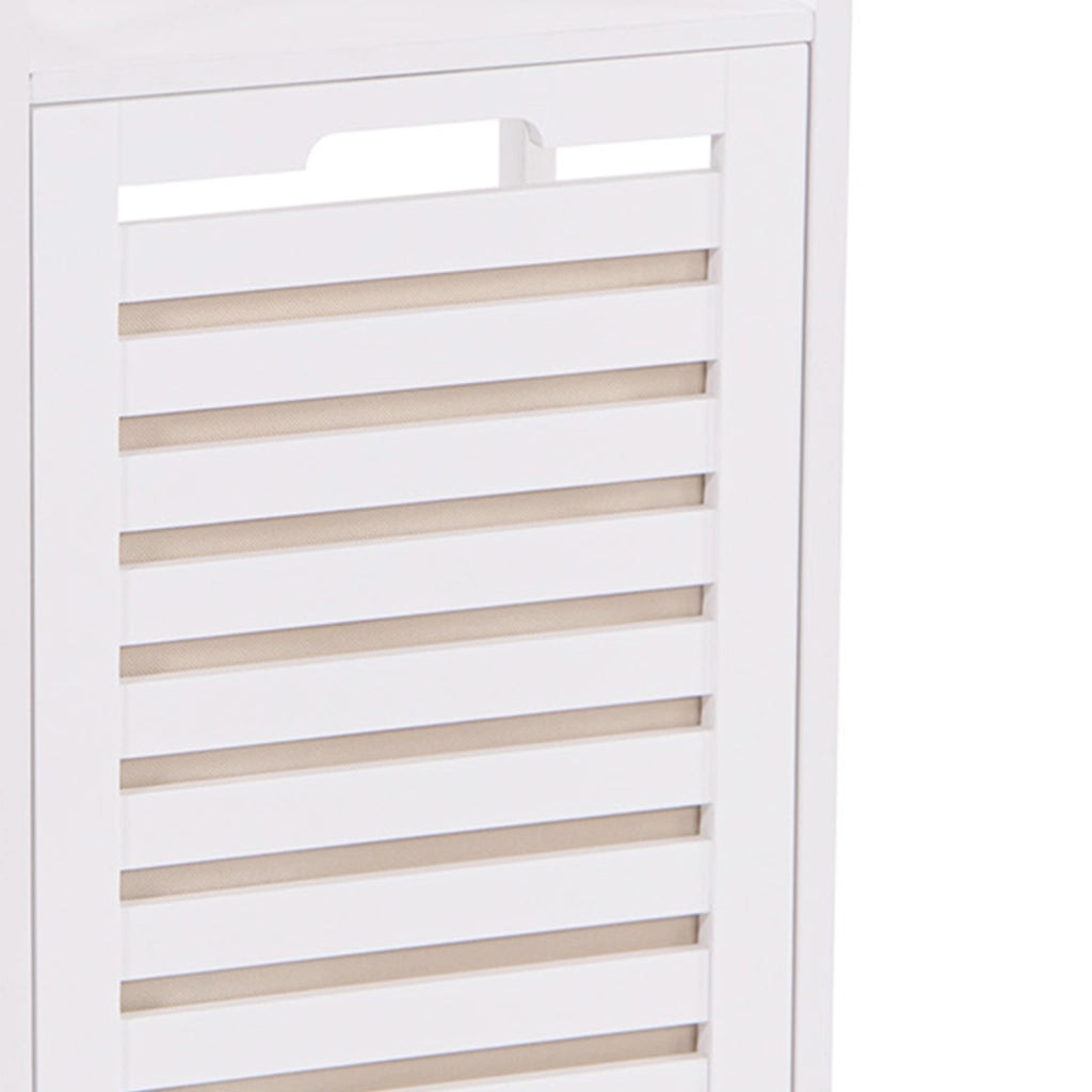 Adelaide - mobiletto multiuso con 1 ripiano e 1 anta - 30x30x96h cm bianco
