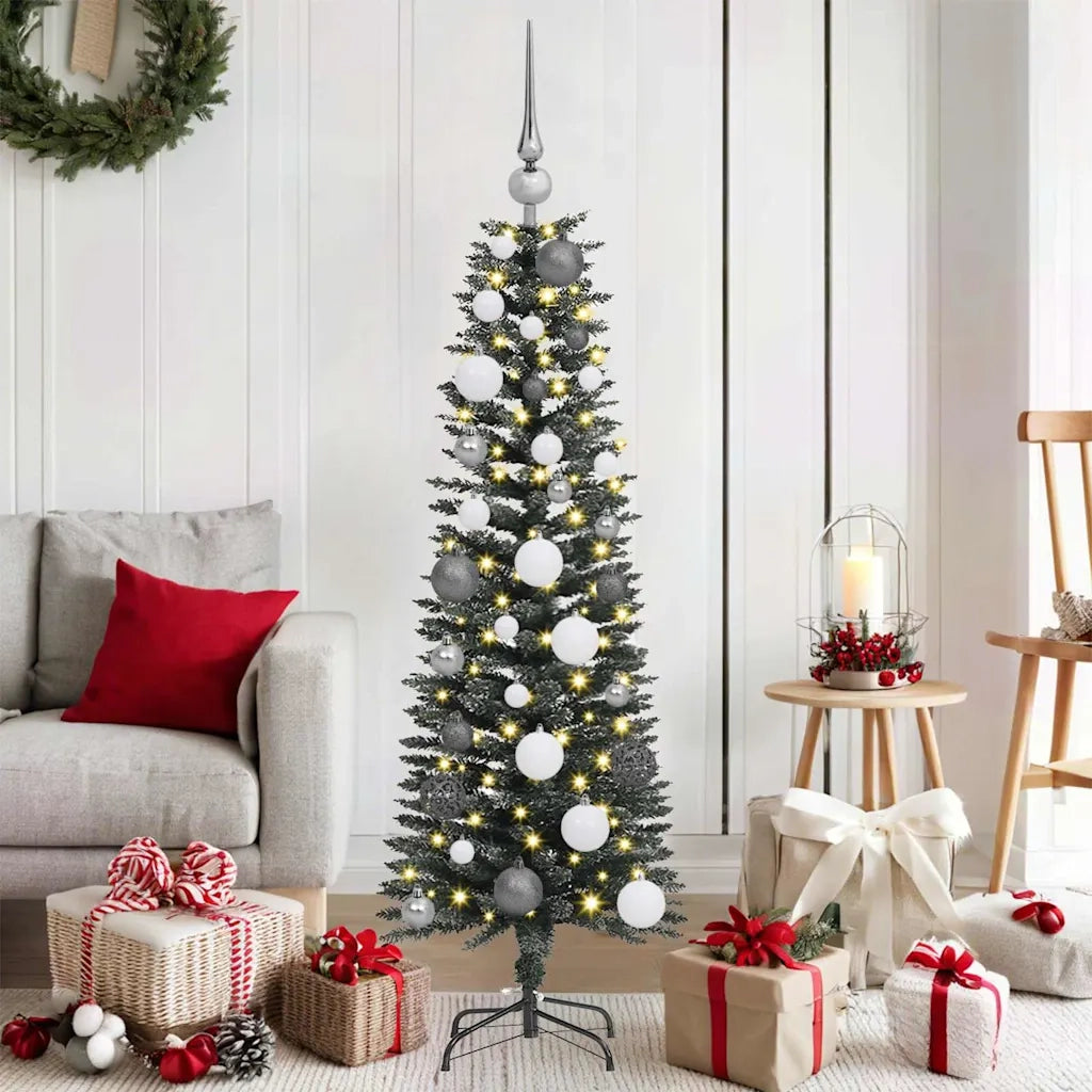 vidaXL Albero di Natale artificiale Verde 120 cm PVC