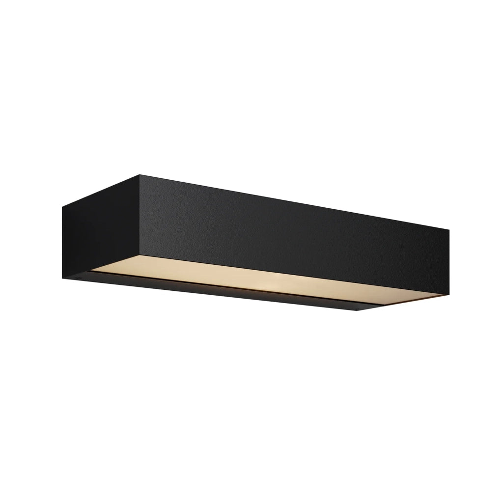 Maytoni Applique moderna Lot 1 luce LED integrato IP65 nero alluminio