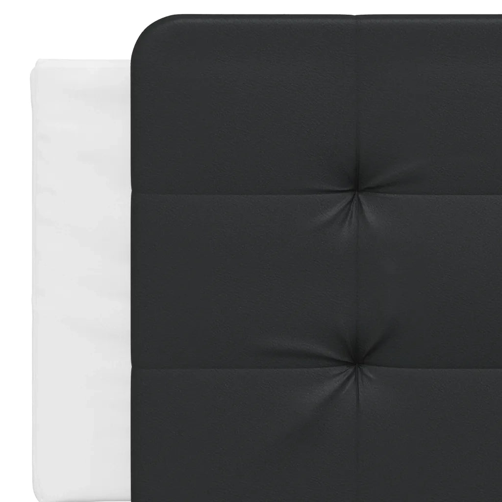 Cuscino Testiera Zadar Nero e Bianco 160 cm in Similpelle CFW7331360