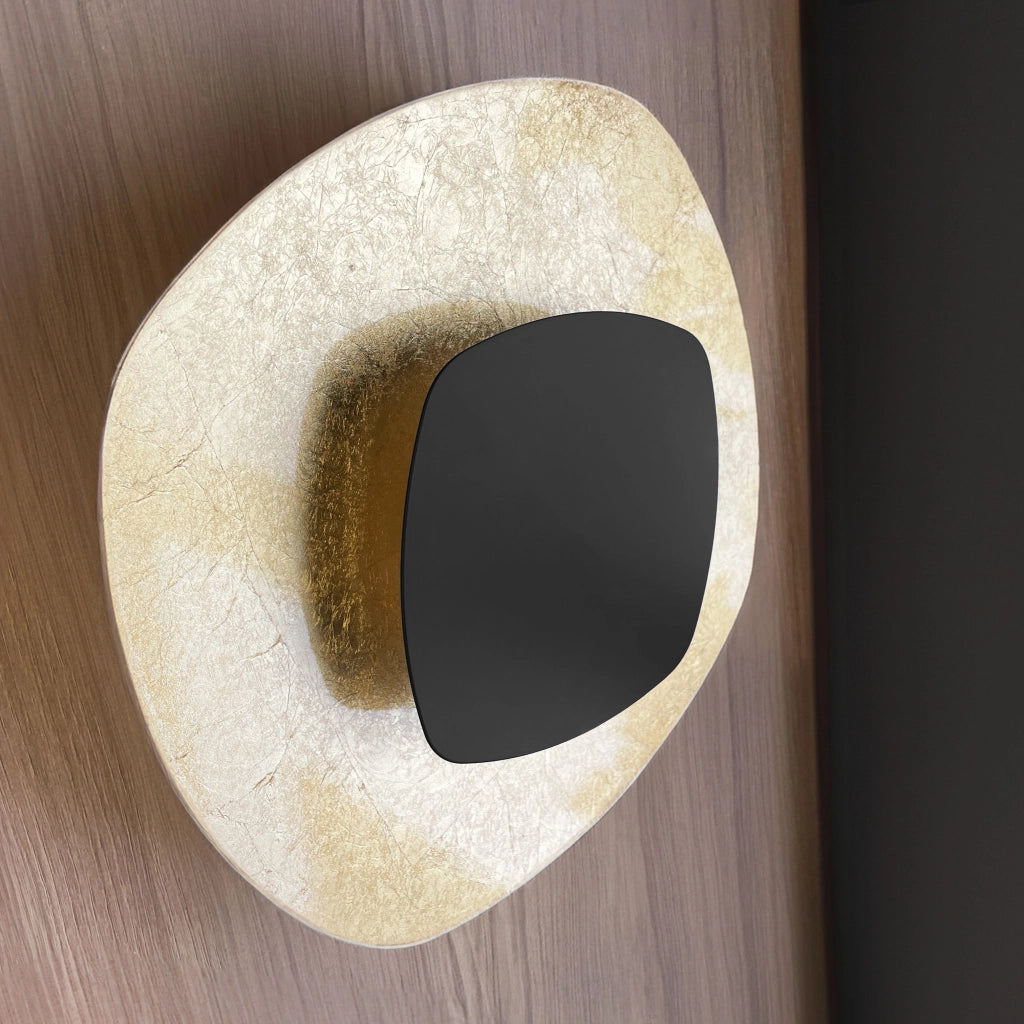 Lampada Da Parete App1270 Black Gold