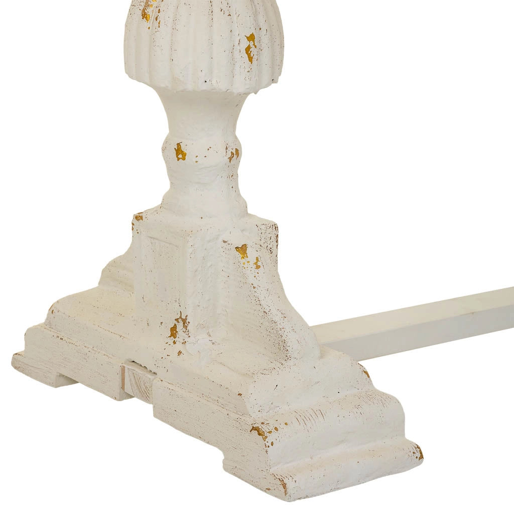 Tavolino da ingresso in legno marrone 150x80x72h cm
