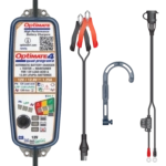 CARICABATTERIE OPTIMATE 4 QUAD PROGRAM PREMIUM EDITION PER BATTERIE DA 12V/ 12.8V 1.25A