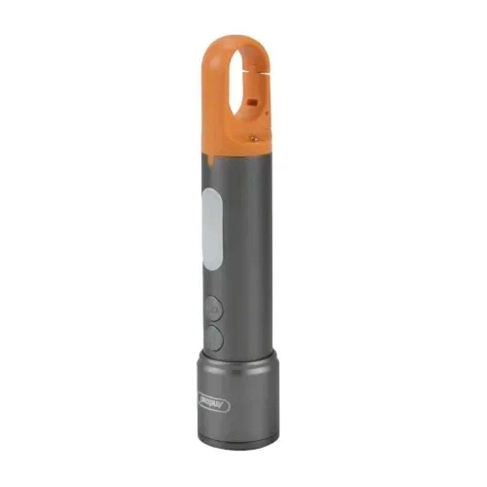 Trade Shop - Torcia A Led Cob Ricaricabile Con Luminosità 1000lm Per Campeggio Ciclismo Pesca Q-d500 -