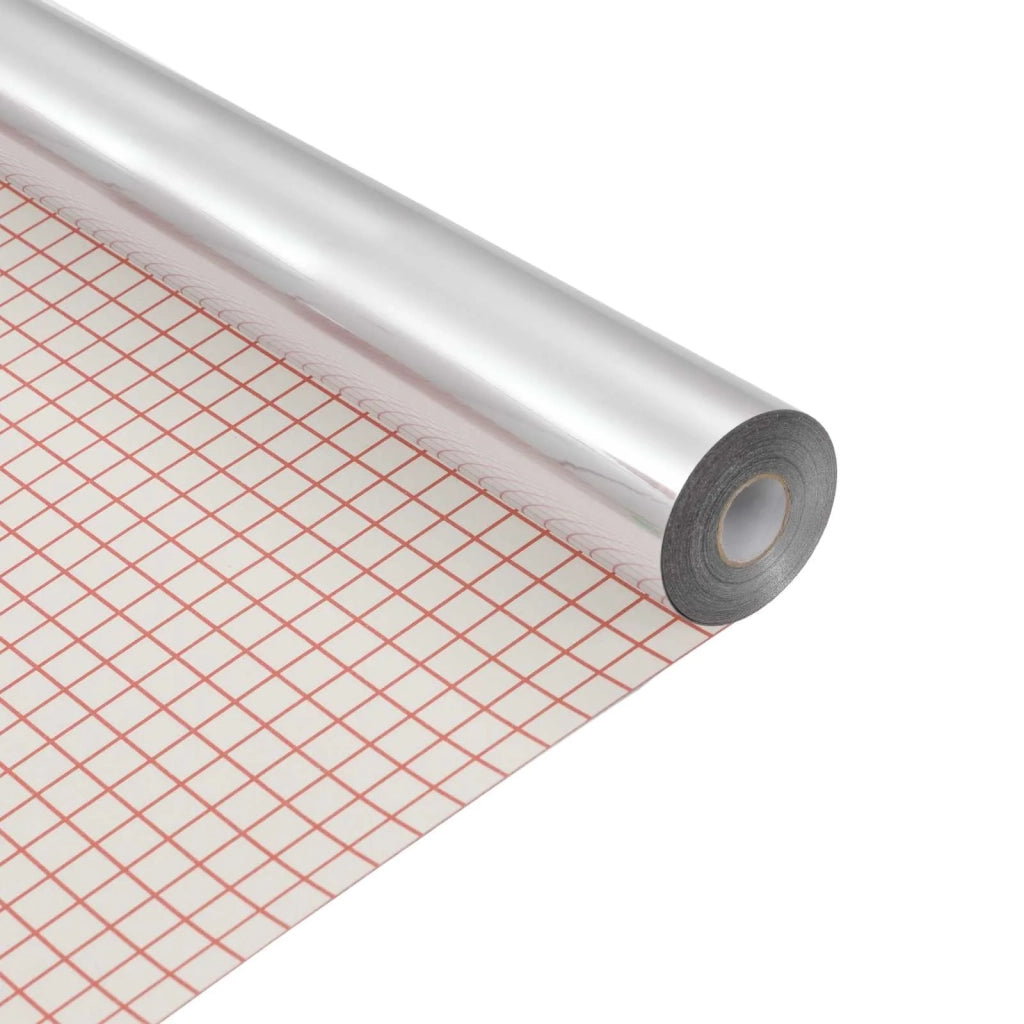 Film per Specchio Auto-adesivo 90 x 150 cm 2 pcs Argento PET 3394636