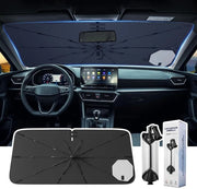 Pannello di protezione per parabrezza - Opacizzabile - Protezione UV - Isolamento termico - Protezione interno - Facile da installare - Pannello di protezione per auto
